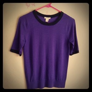 Club Monaco sweater, wool, short sleeves, size S/P